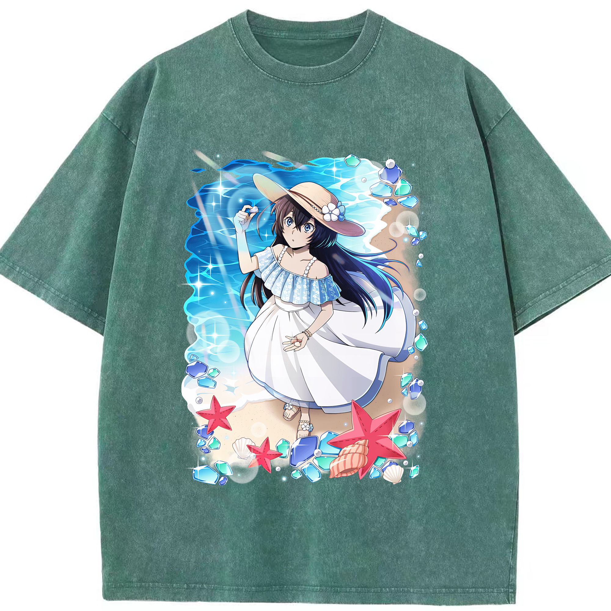 （画像用） 文豪ストレイドッグス Bungo Stray Dogs 綿100% ヴィンテージ風 半袖Tシャツ（フロントプリント）